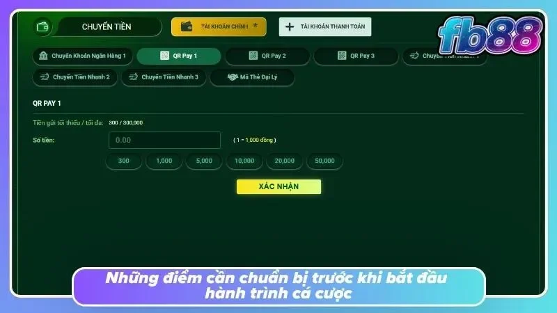 Hướng dẫn cá cược FB88 với những thứ cần chuẩn bị
